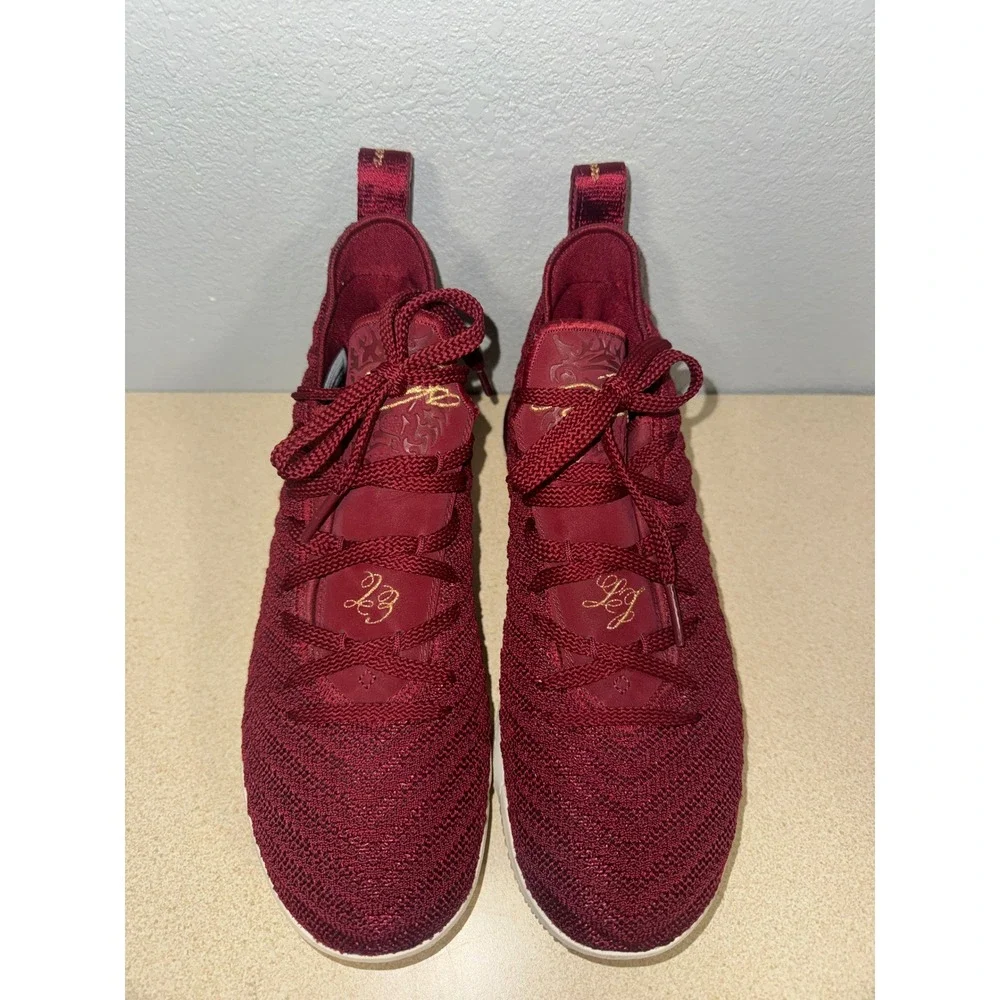 Nike LeBron 16 King Team Red Leopard Pony Hair Youth 6.5Y Womens 8